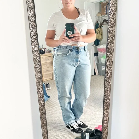 COPY - ✨LLBEAN Classic Vintage Super-Worn Broken-In Jeans Size 35x30 Unisex✨ - Picture 6 of 15